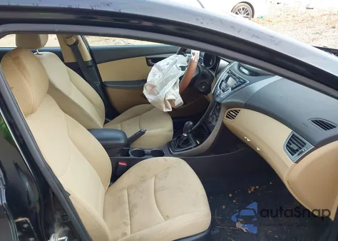 2013 Hyundai Elantra Gls/Limited z USA, uszkodzony, nr VIN KMHDH4AE9DU649060